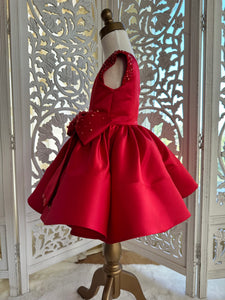 Red apple dress