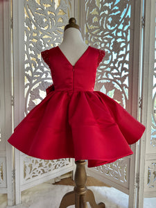 Red apple dress