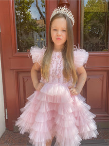 Luisa pink dress